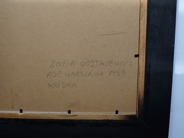 Зофия Войткевич Академия изящных искусств Варшава 1933 Кредка Конь