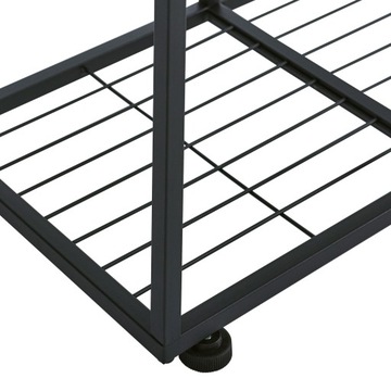 ПОДСТАВКА ДЛЯ ЦВЕТОВ МНОГОЯРУСНАЯ СТОЙКА МЕТАЛЛИЧЕСКАЯ ПОЛКА ДЛЯ РАСТЕНИЙ ЦВЕТОВ 120смх95см