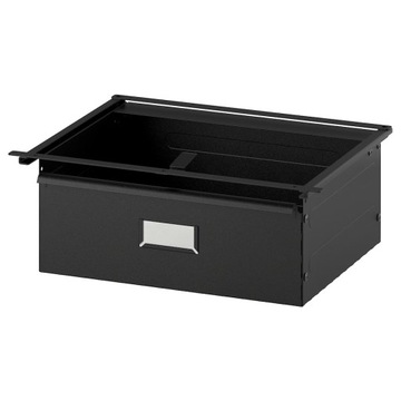 IKEA IVAR - szuflada czarny 39x30x14 cm