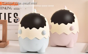 Мини-настольная корзина для бумаг с крышкой, маленькая мусорная корзина, оттенки розового