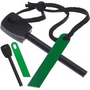 KRZESIWO MAGNEZOWE SURVIVAL BUSHCRAFT BIWAK OGIEŃ