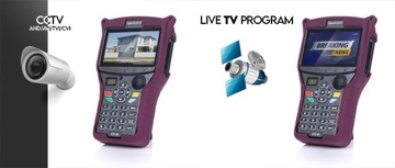 Spacetronik STC-45 DVB-S2+T2+C AHD видеометр для видеонаблюдения