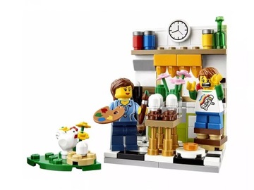 LEGO 40121 РАСКРАШИВАНИЕ ПАСХАЛЬНЫХ ЯИЦ НОВЫЙ УНИКАЛЬНЫЙ MISB HOL055 HOL056