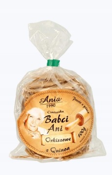 ANIA CIASTECZKA BABCI ANI ORKISZOWE Z QUINOA 100G
