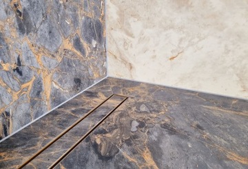 Низкий сифон LINEAR DRAIN 2в1 НЕРЖАВЕЮЩАЯ СТАЛЬ для плитки 70 см