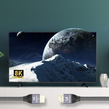 СЕРТИФИЦИРОВАННЫЙ ВЫСОКОСКОРОСТНОЙ КАБЕЛЬ HDMI 2.1 8K 60 Гц/4K 120 Гц РАЗЪЕМ HDMI 3M