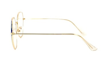 ГОЛУБЫЕ ПРОЗРАЧНЫЕ ОЧКИ С АНТИБЛЕКАТЕЛЬНЫМ ПРОЗРАЧЕНИЕМ В ЧЕХОЛЕ