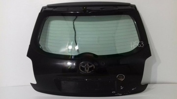 TYLNA KLAPA TOYOTA AURIS I 209 CZARNA SZYBA TYŁ