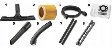 БЕЗРЕШЕННЫЙ ПЫЛЕСОС KARCHER WD 3 НОВАЯ МОДЕЛЬ 1400ВТ 17л ДЛЯ ГАРАЖА