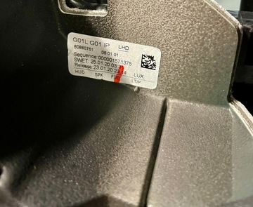 Bmw X3 G01 X4 G02 Приборная панель, Приборная панель, оригинал, как новый