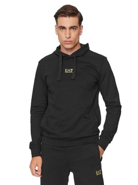 Męski dres EA7 Train Core Id M T-Suit Hoodie Rn Ch Coft