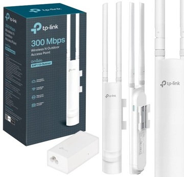 Bezprzewodowy zewnętrzny punkt dostępowy N300 VLAN TP-LINK EAP110-Outdoor