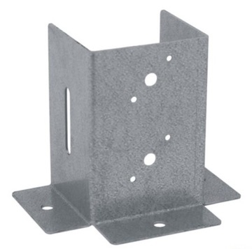 Основание колонны PSP DX 100, привинченное к бетону