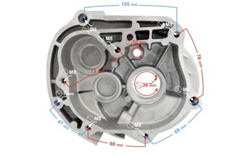 Karter silnika prawy do Falcona 50