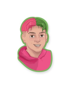 Набор стикеров CarToon Genzie