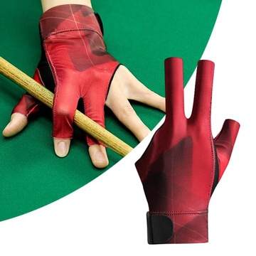 Рукавицы для бильярда Перчатки на три пальца для левой руки