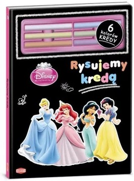 DISNEY Księżniczki Rysujemy kredą