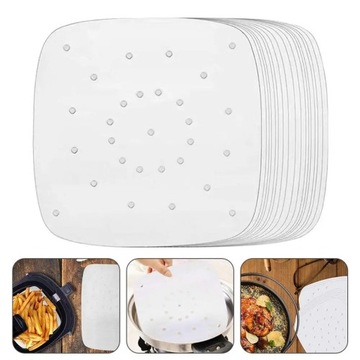 100Pc/Bag Air Fryer Steamer Liners Premium