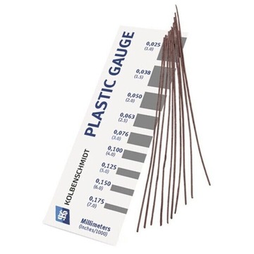 Paski kontrolne panewek wału 10 sztuk Kolbenschmidt 120000417001