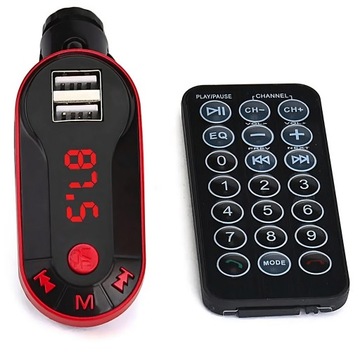 FM-ПЕРЕДАТЧИК BLUETOOTH ЗАРЯДНОЕ УСТРОЙСТВО ДЛЯ MP3 2XUSB SD LCD