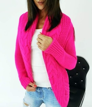 Теплый кардиганский свитер