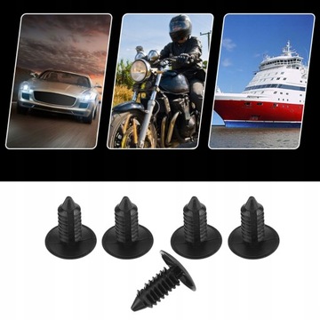 СКУДКИ, ЗАЖИМЫ, АВТОМОБИЛЬНЫЕ ШПИЛЬКИ, ОБИВКА, 100 ШТ.