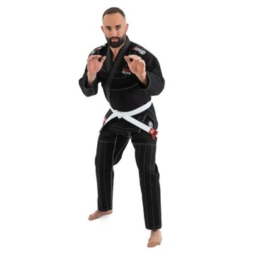 KIMONO / GI DO TRENINGU BJJ CZARNE DBX ELITE + PAS GRATIS DBX BUSHIDO A2L
