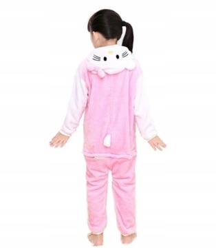 ФЛАНЕЛЕВАЯ ПИЖАМА КИГУРУМИ СПОРТИВНЫЙ КОСТЮМ HELLO KITTY КОСТЮМ