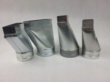 АСИММЕТРИЧНАЯ РЕДУКЦИЯ круглая 200х50/100 дгп