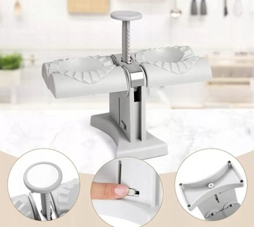 ДВОЙНАЯ МАШИНА ДЛЯ ПРИГОТОВЛЕНИЯ ПЕЛЬМЕНЕЙ