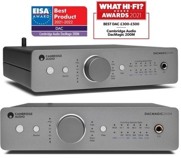 КЕМБРИДЖ АУДИО DacMagic 200M HIT 2022 EISA MQA BT