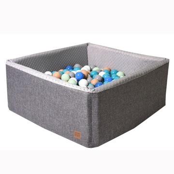 Suchy basen MINKY 90x90x40-300 piłek, piłeczek