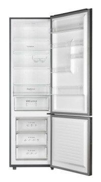 Холодильник AMICA FK3356.4 STUDIO NoFrost 200см СТЕКЛО