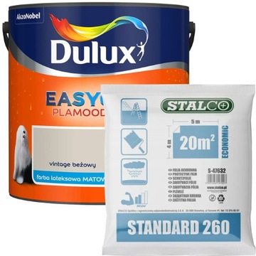 Dulux EasyCare Farba Vintage Beżowy 2,5L + GRATIS