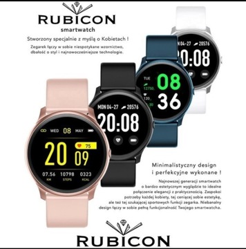 Rubicon zegarek damski Smartwatch