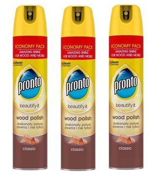PRONTO SPRAY DO MEBLI DREWNIANYCH ALOE VERA 900ml