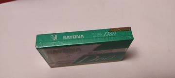 SAYONA D60 klon, podróbka TDK D 60 NOS folia #1869
