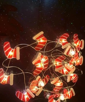 LED Christmas Decorative Light String Santa Claus