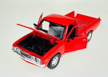 MAISTO 1973 DATSUN 620 ПИКАП КРАСНЫЙ МАСШТАБ 1:24 МЕТАЛЛ НОВАЯ МОДЕЛЬ