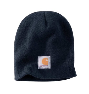 Akrylowa Zimowa Czapka Carhartt / model Knit Beanie / kolor Navy