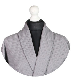 Отель Bath Horobe Spa Waffle Waffle Waffle Женская баскская длинная мягкая серая M M