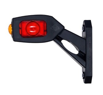 Lampa obrysowa obrysówka LED biało-czer-pom ROGOWA