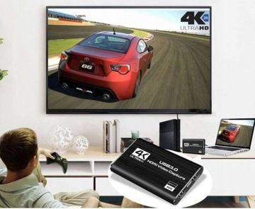 РЕГИСТРАТОР ИЗОБРАЖЕНИЙ ГРАББЕР USB 3.0 ПК HDMI 4K 60 Гц