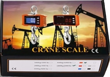 Электронные крюковые весы 1000 кг, подвесной промышленный пульт дистанционного управления, 1 т, дисплей