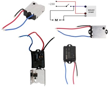 МЯГКИЙ СТАРТ МЕДЛЕННЫЙ СТАРТ SOFT GENTLE 16 А, 230 В, модуль резистора 16 А, 230 В