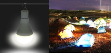 СВЕТОДИОДНАЯ ЛАМПА С СОЛНЕЧНОЙ ПАНЕЛЬЮ 350 люмен 9 Вт PS