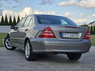 Mercedes Klasa C W203 Sedan W203 1.8 (C 180 Kompressor) 143KM 2004 Mercedes C 180 śliczny *AVANTGARDE* automat, zdjęcie 24