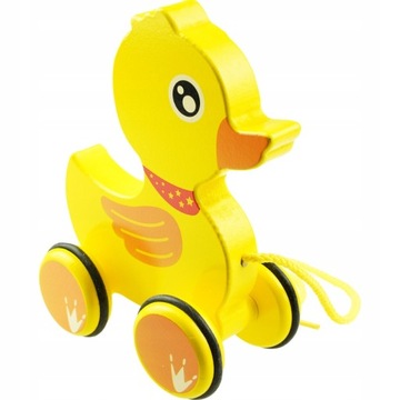 ДЕРЕВЯННАЯ УТКА НА ВЕРНУТЕ, ЧТОБЫ ТЯНУТЬ