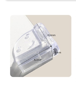 Защитные угловые чехлы Углы Мебельные кромки Бесцветные Прочные, большие