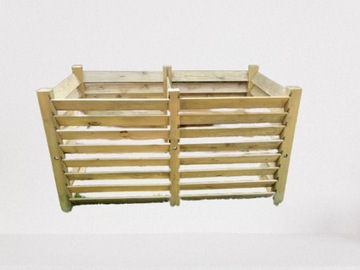 Kompostownik dwukomorowy 242x125x105
